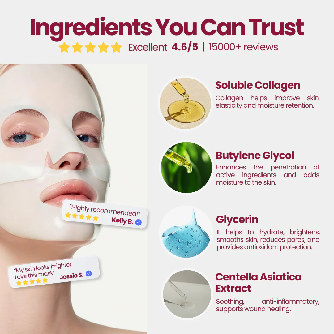 Anti-Wrinkle Collagen Mask Free - Image 6